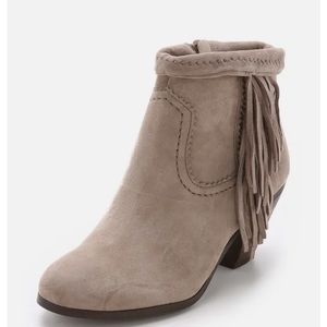 Sam Edelman Fringe Ankle Bootie